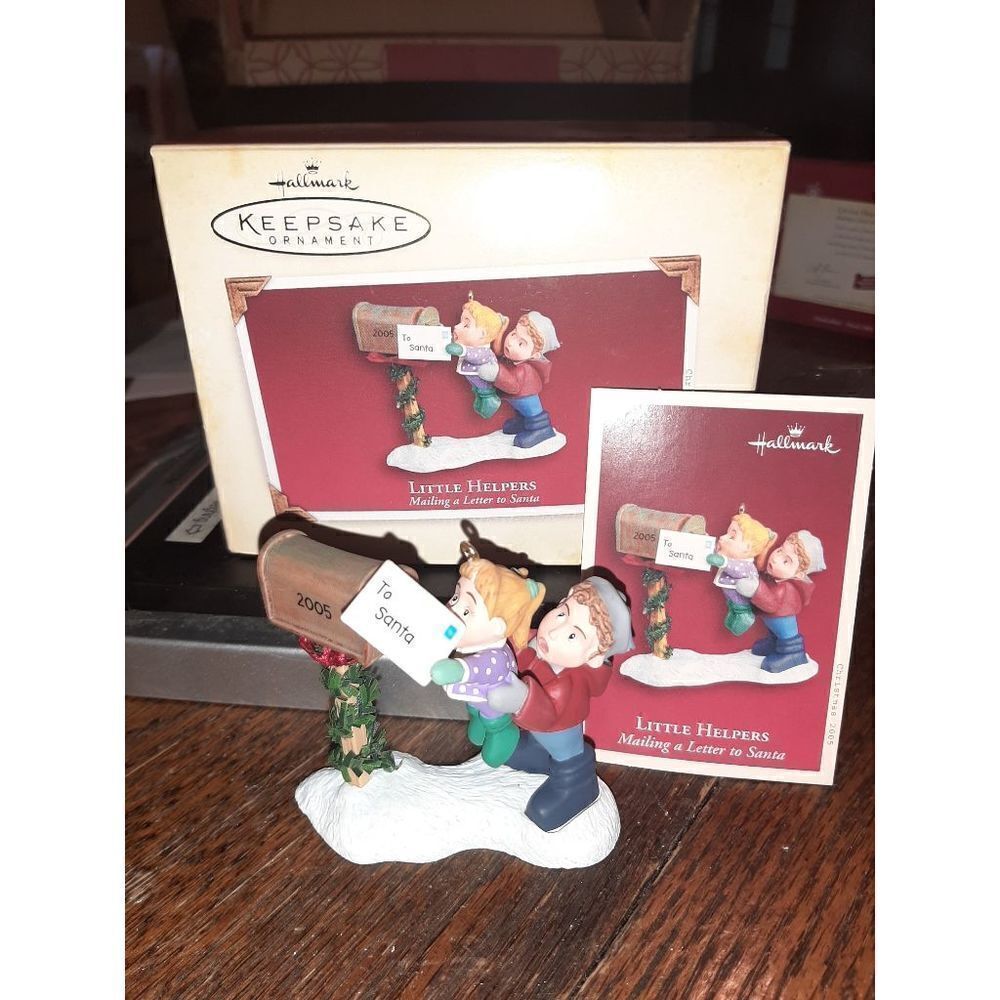 New 2005 Hallmark Keepsake Little Helpers A Letter to Santa Christmas Or…